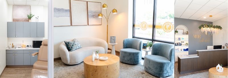 Interior of MOR Esthetics